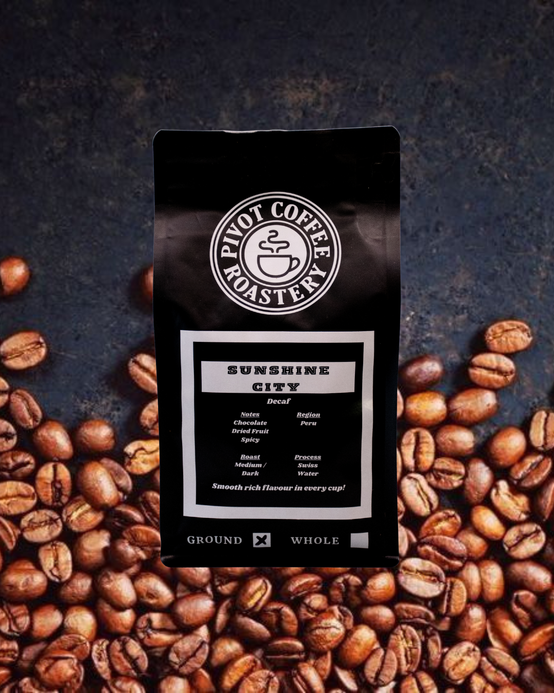 Sunshine City Decaf Whole Bean